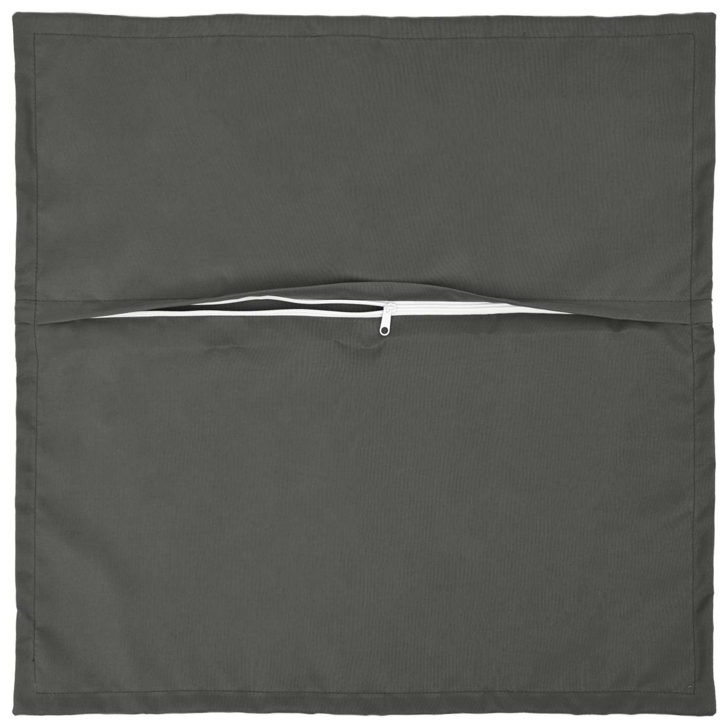 Cushion Cover 6 pcs HOUTEN Anthracite 55 x 55 cm Polyester