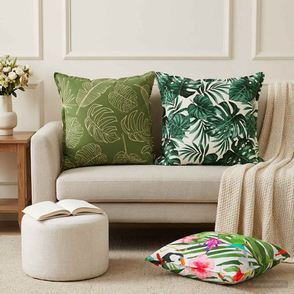 Cushion Cover 6 pcs HOUTEN Multicolour 60 x 60 cm Polyester