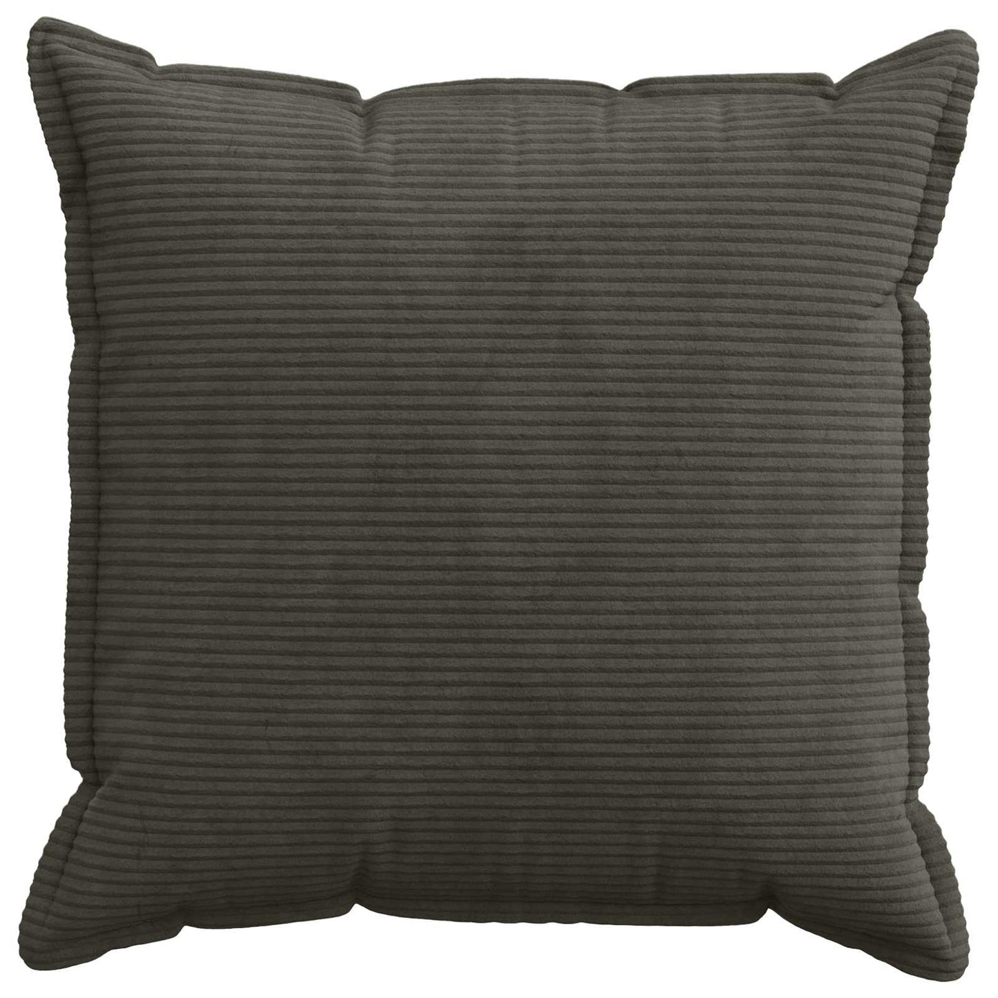 Cushion Cover 6 pcs HOUTEN Anthracite 60 x 60 cm Corduroy