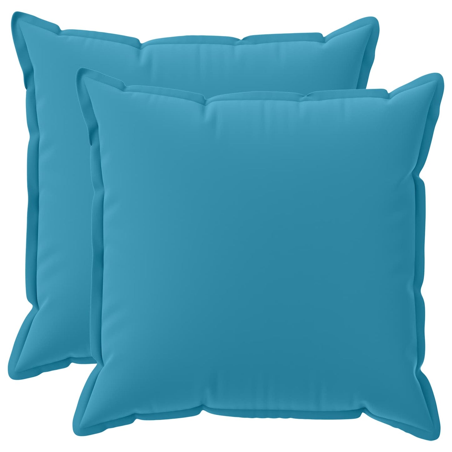 Cushion Cover 2 pcs HOUTEN Light Blue 60 x 60 cm Polyester