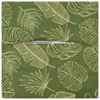 Cushion Cover 6 pcs HOUTEN Leaf Design 60 x 60 cm Polyester