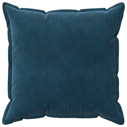 Cushion Cover 6 pcs HOUTEN Blue 65 x 65 cm Velvet