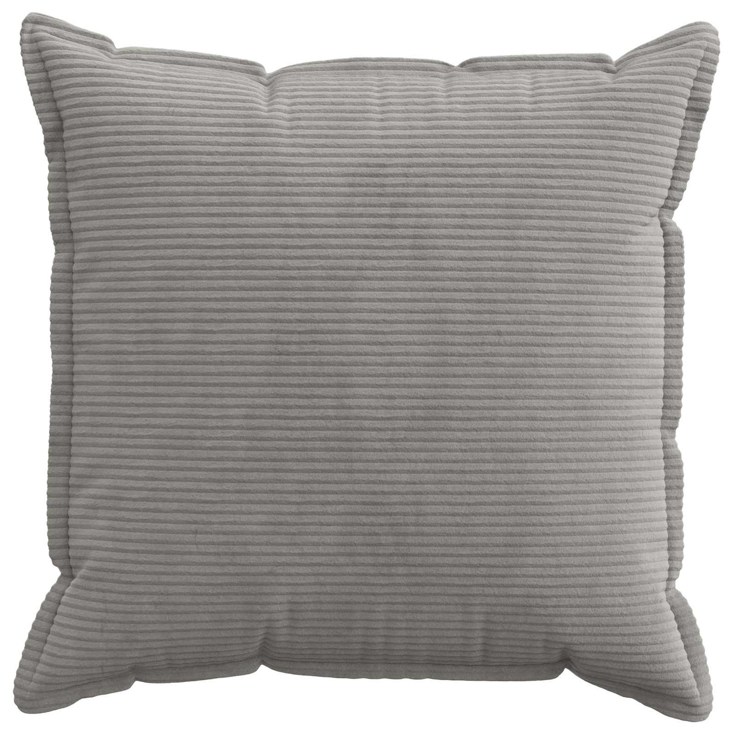 Cushion Cover 6 pcs HOUTEN Light Grey 65 x 65 cm Corduroy