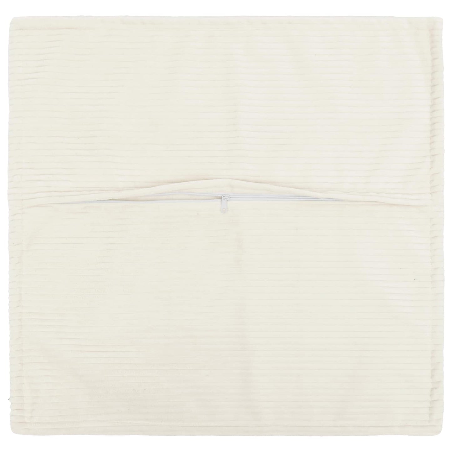 Cushion Cover 6 pcs HOUTEN Cream 65 x 65 cm Corduroy
