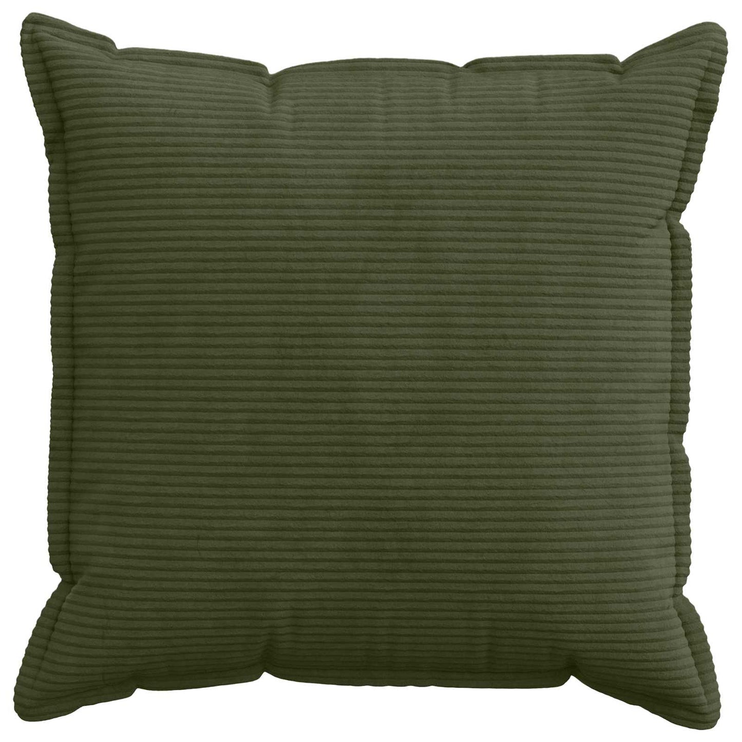 Cushion Cover 6 pcs HOUTEN Green 65 x 65 cm Corduroy
