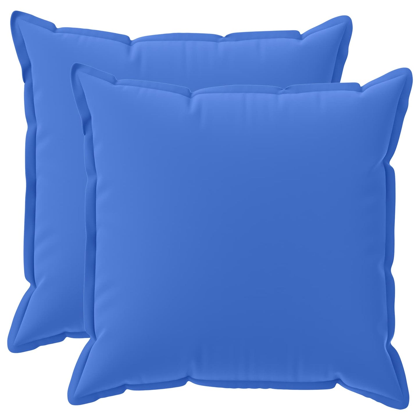 Cushion Cover 2 pcs HOUTEN Royal Blue 65 x 65 cm Polyester