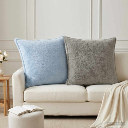 Cushion Cover 6 pcs HOUTEN Light Grey 80 x 80 cm