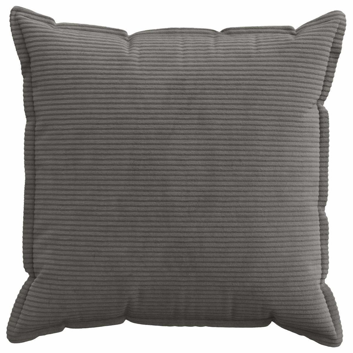 Cushion Cover 6 pcs HOUTEN Dark Grey 70 x 70 cm Corduroy