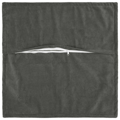 Cushion Cover 6 pcs HOUTEN Anthracite 70 x 70 cm