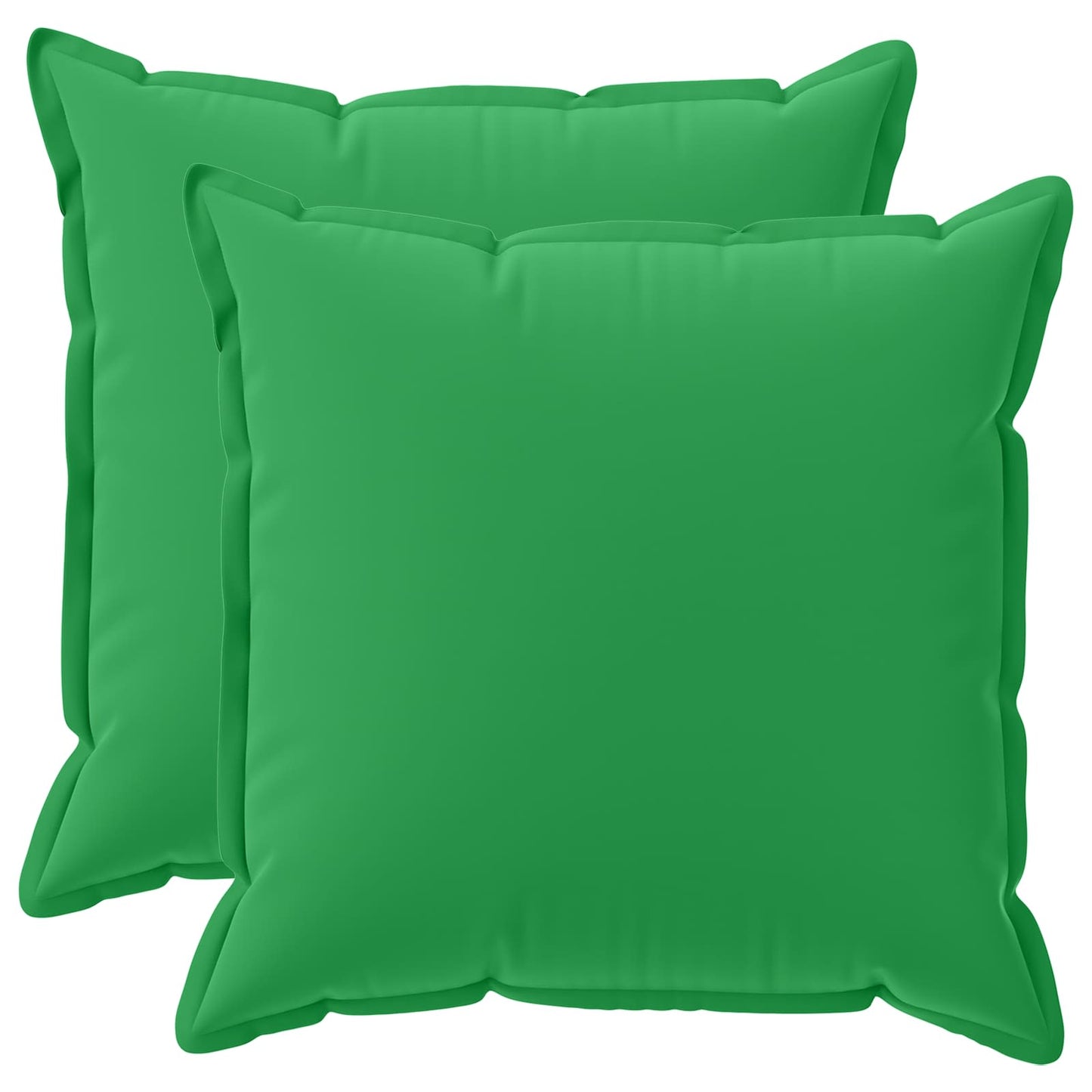 Cushion Cover 2 pcs HOUTEN Green 70 x 70 cm Polyester