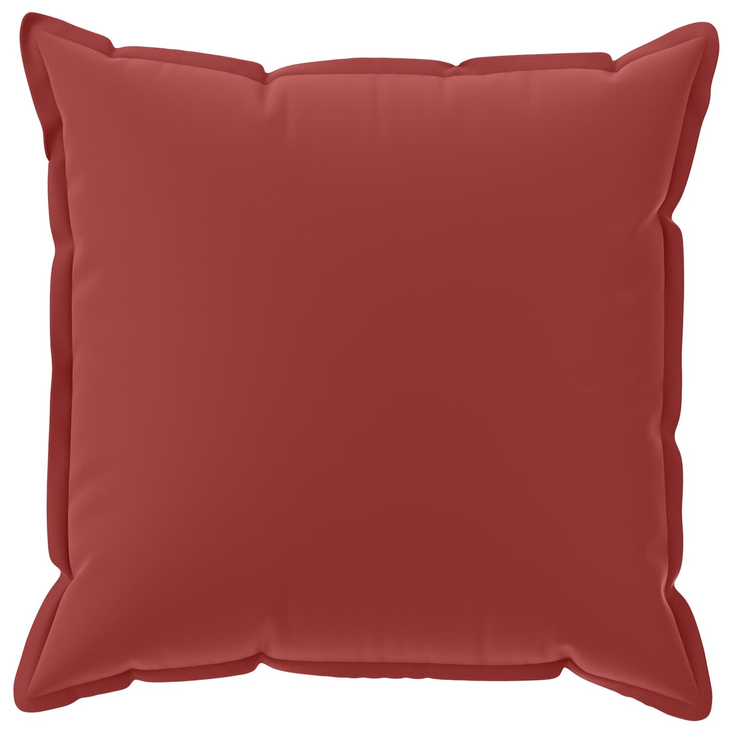 Cushion Cover 6 pcs HOUTEN Wine Red 70 x 70 cm Polyester