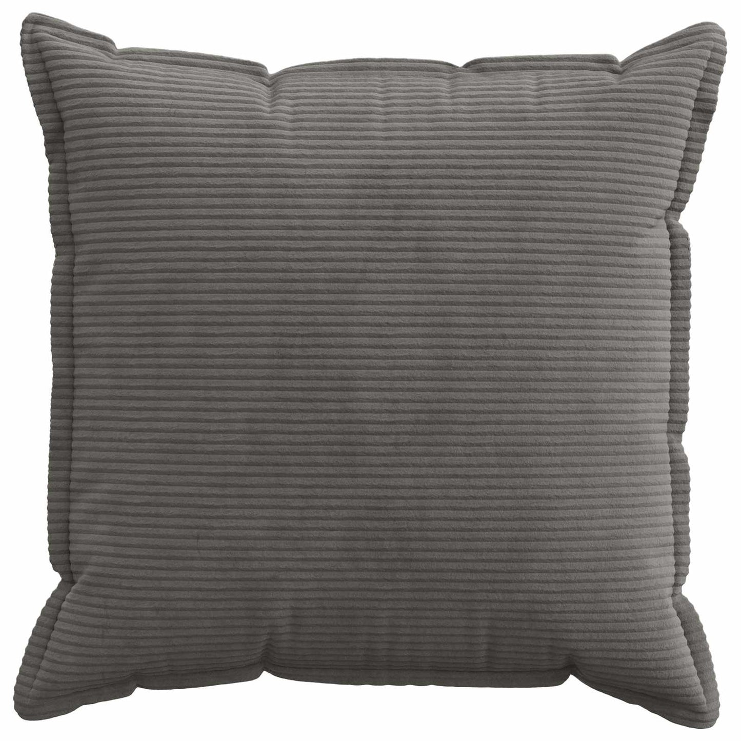 Cushion Cover 6 pcs HOUTEN Dark Grey 80 x 80 cm Corduroy
