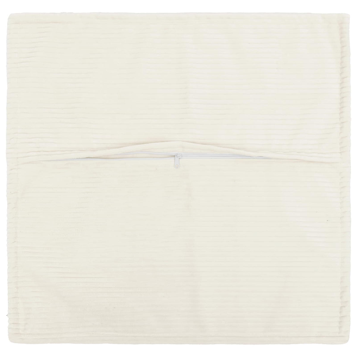 Cushion Cover 6 pcs HOUTEN Cream 80 x 80 cm Corduroy