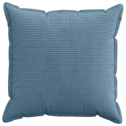 Cushion Cover 6 pcs HOUTEN Blue 80 x 80 cm Corduroy