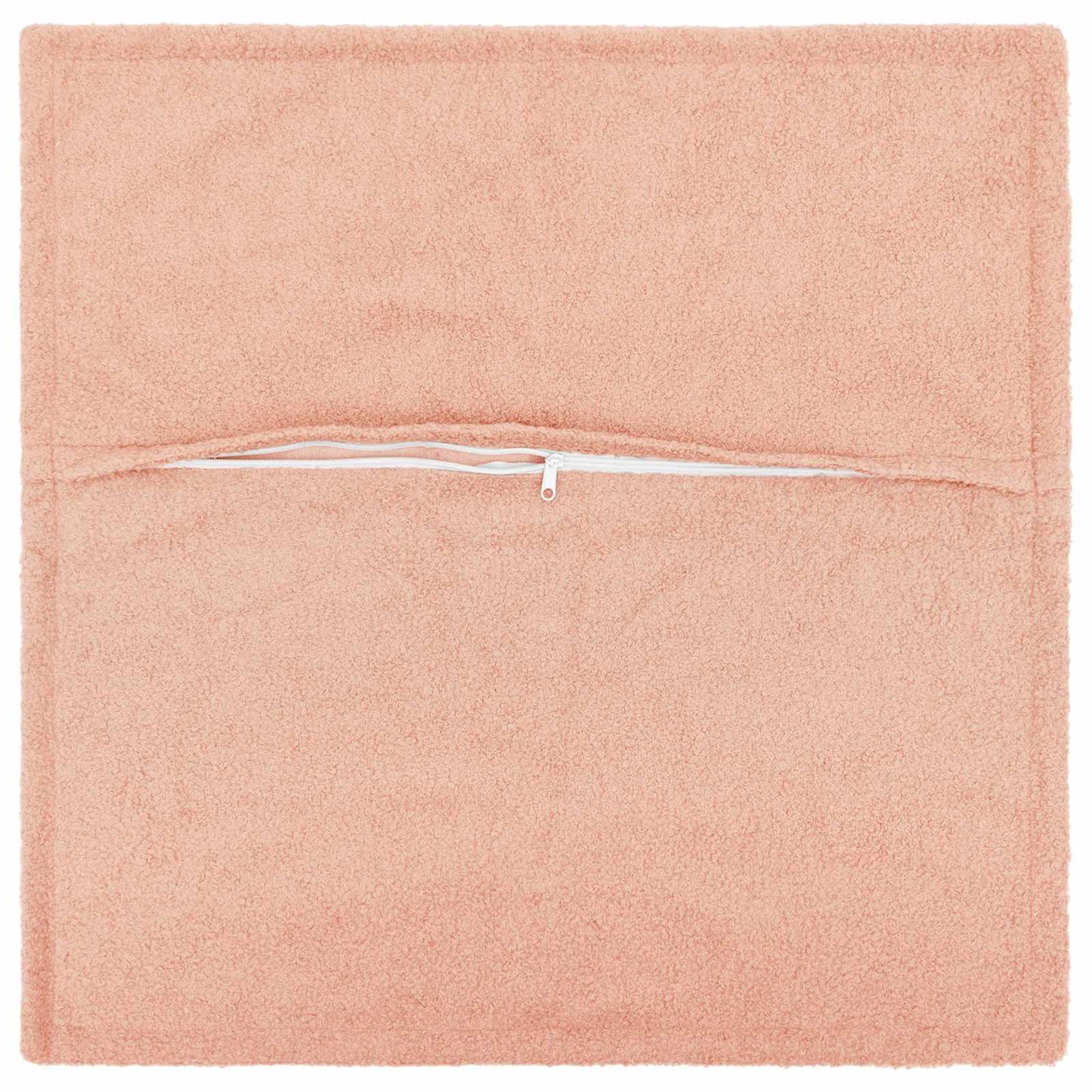 Cushion Cover 6 pcs HOUTEN Pink 80 x 80 cm Bouclé