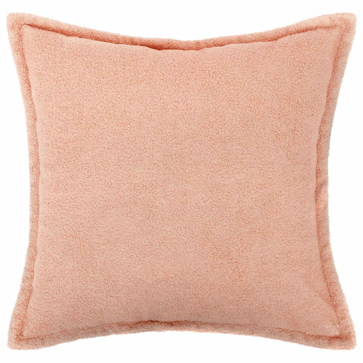 Cushion Cover 6 pcs HOUTEN Pink 80 x 80 cm Bouclé