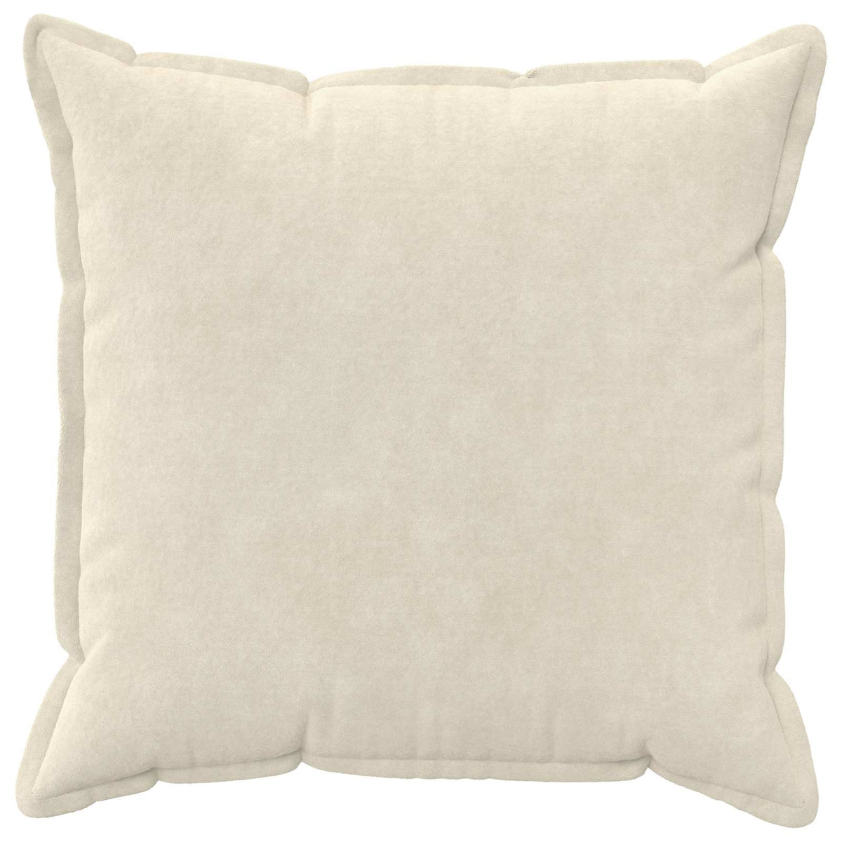 Cushion Cover 6 pcs HOUTEN Cream 80 x 80 cm Microfiber Fleece