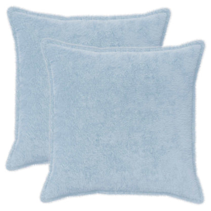Cushion Cover 2 pcs HOUTEN Light Blue 80 x 80 cm