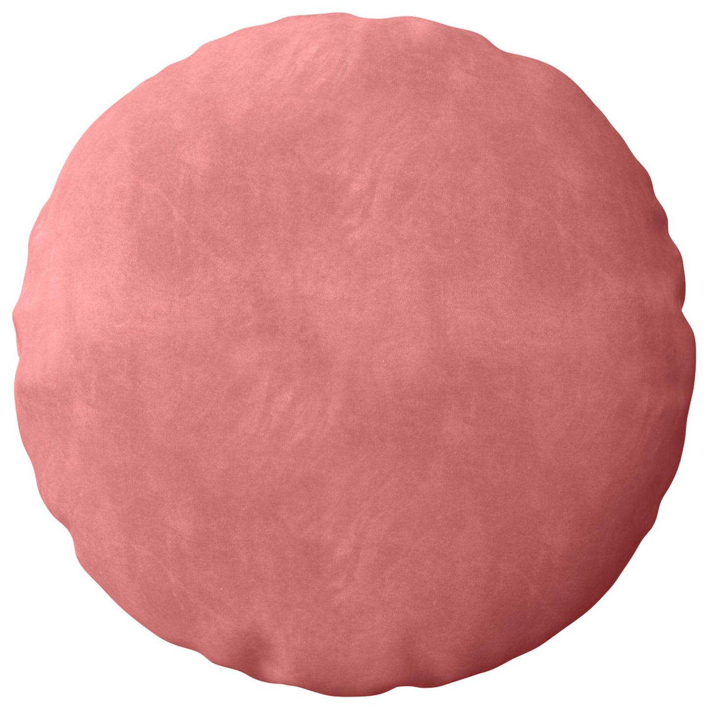 Cushion Cover 6 pcs HEERLEN Pink Ø 30 cm Velvet
