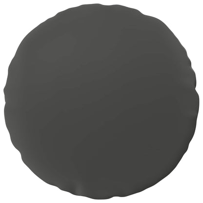 Cushion Cover 6 pcs HEERLEN Anthracite Ø 30 cm Polyester