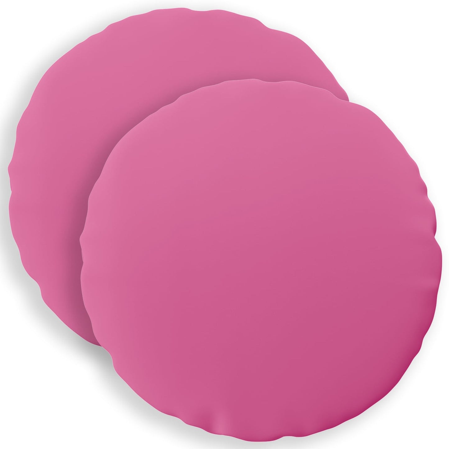 Cushion Cover 2 pcs HEERLEN Pink Ø 30 cm Polyester