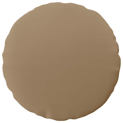Cushion Cover 6 pcs HEERLEN Taupe Ø 30 cm Polyester