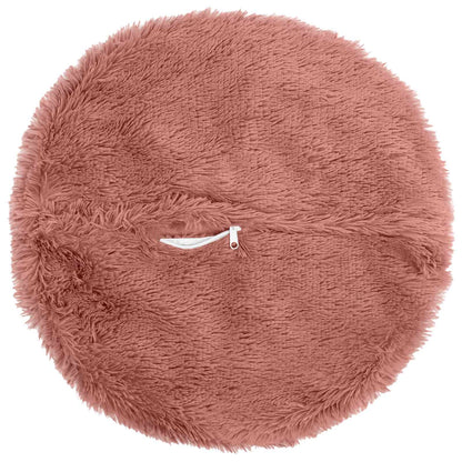 Cushion Cover 6 pcs HEERLEN Pink Ø 30 cm PV Fleece