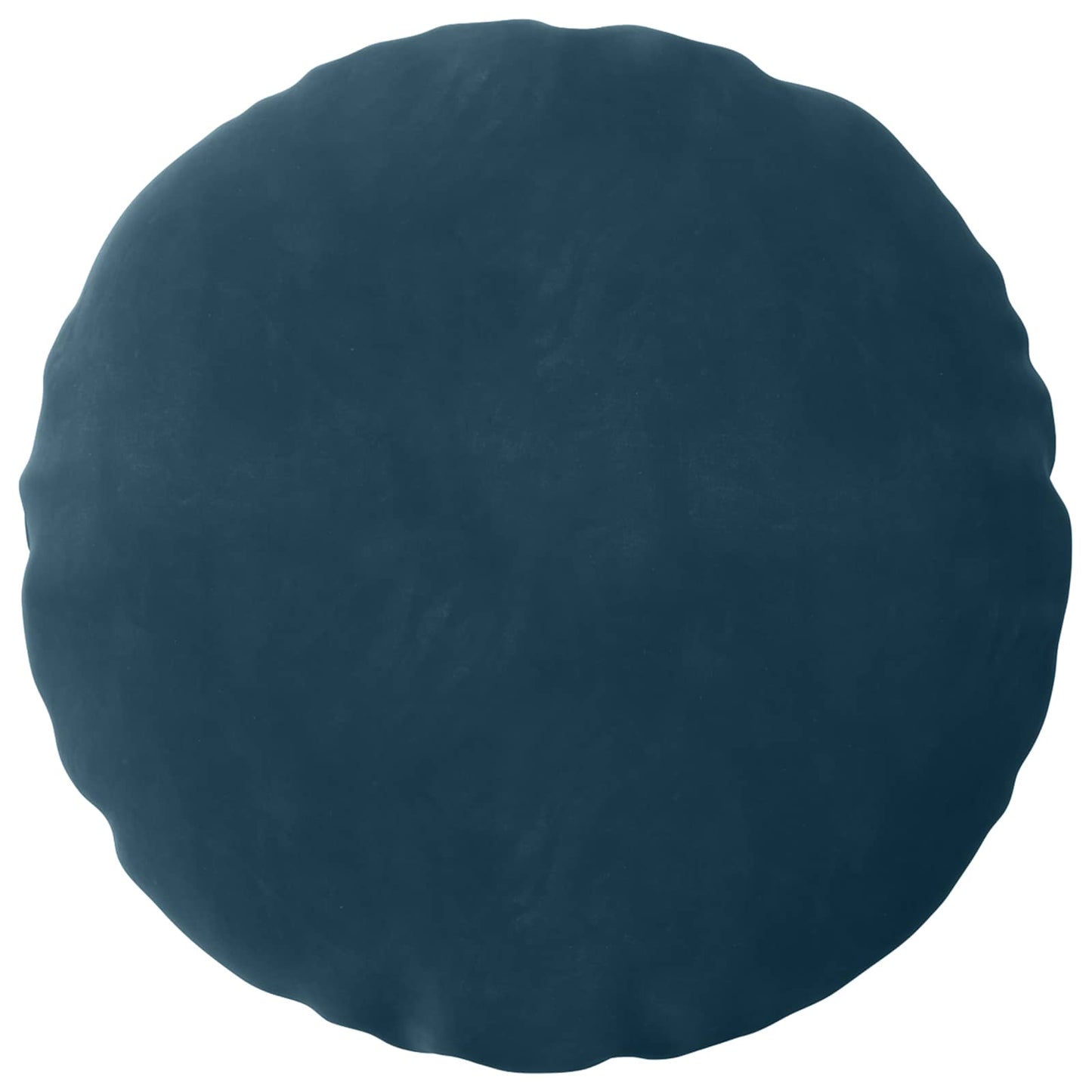 Cushion Cover 6 pcs HEERLEN Blue Ø 40 cm Velvet