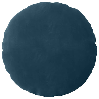 Cushion Cover 6 pcs HEERLEN Blue Ø 40 cm Velvet