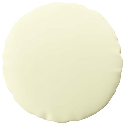Cushion Cover 2 pcs HEERLEN Cream Ø 40 cm Polyester