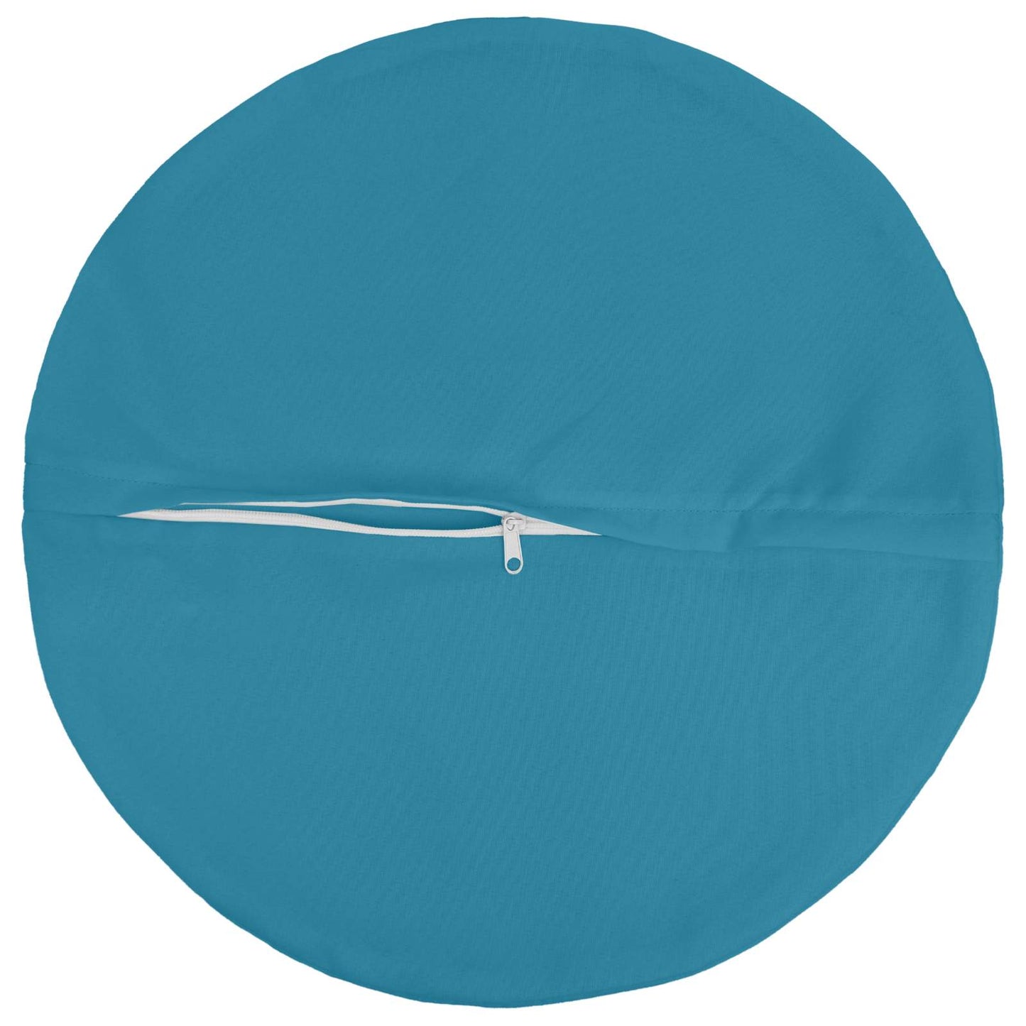 Cushion Cover 6 pcs HEERLEN Light Blue Ø 40 cm Polyester