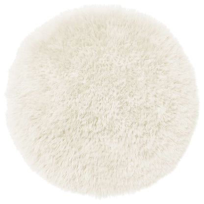 Cushion Cover 2 pcs HEERLEN White Ø 40 cm PV Fleece