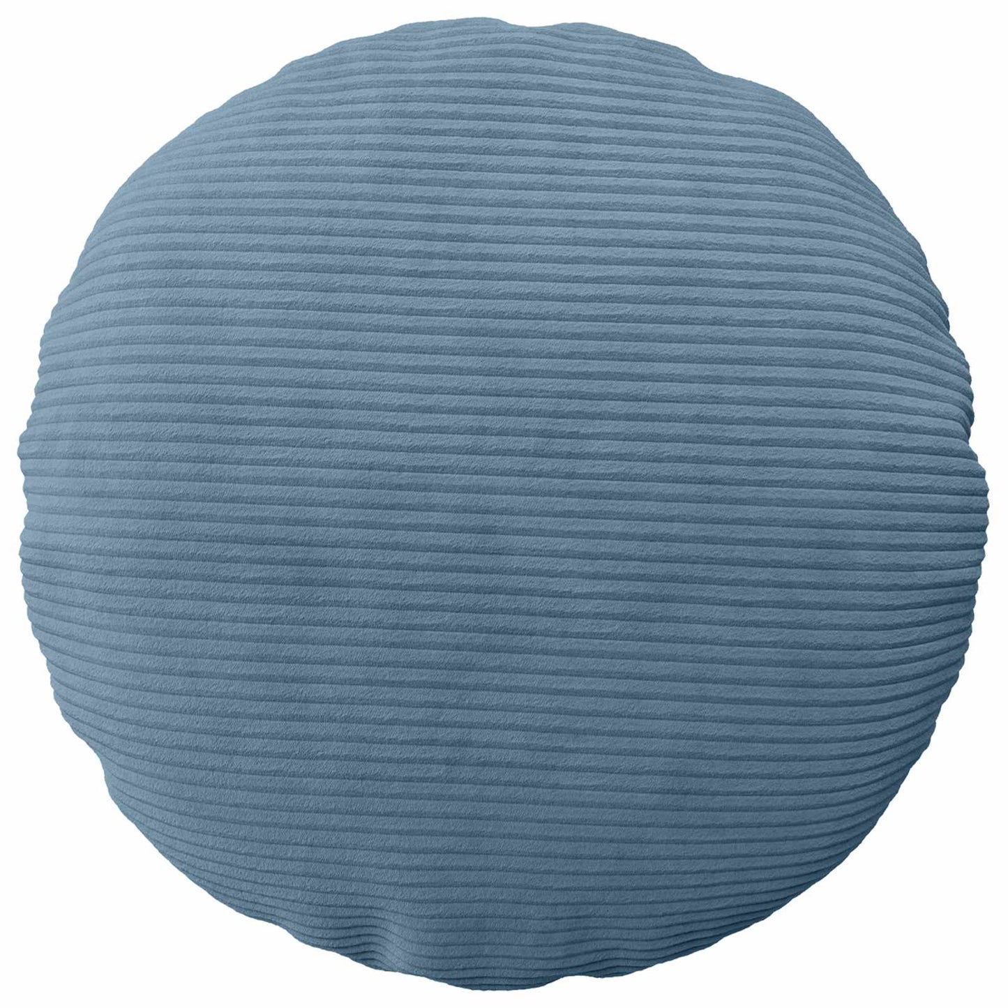 Cushion Cover 6 pcs HEERLEN Blue Ø 50 cm Corduroy