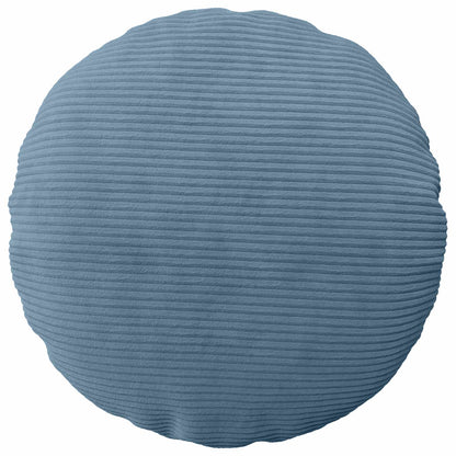 Cushion Cover 6 pcs HEERLEN Blue Ø 50 cm Corduroy