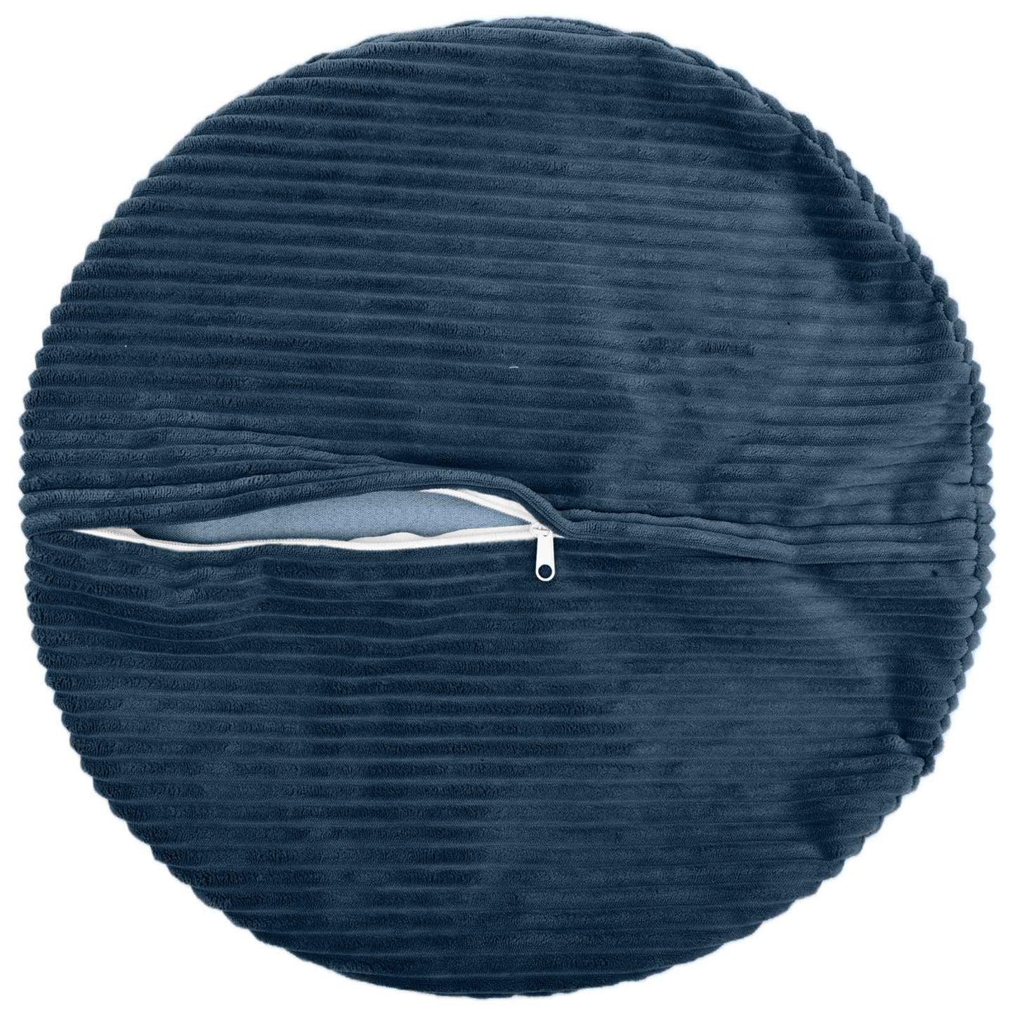 Cushion Cover 6 pcs HEERLEN Navy Blue Ø 50 cm Corduroy