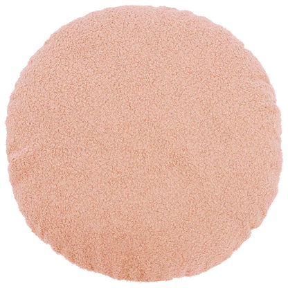 Cushion Cover 6 pcs HEERLEN Pink Ø 50 cm Bouclé