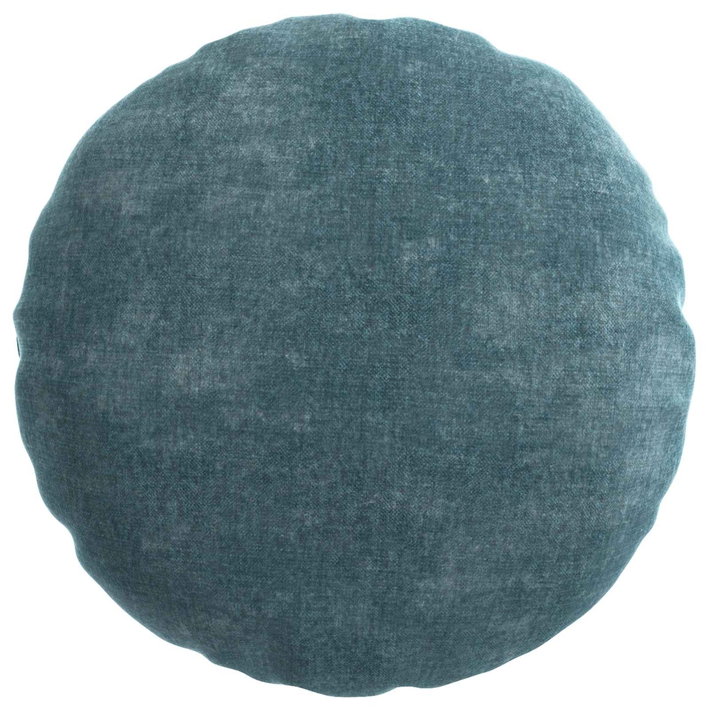 Cushion Cover 6 pcs HEERLEN Blue Ø 50 cm Chenille Fabric