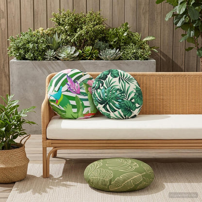 Cushion with Pillow HEERLEN 6 pcs Multicolour Polyester