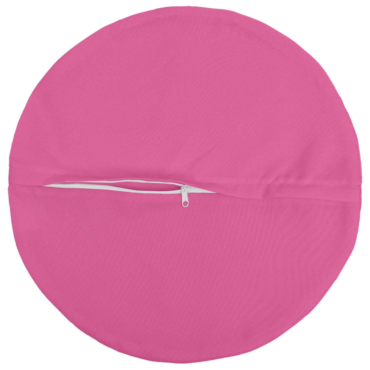 Cushion Cover 2 pcs HEERLEN Pink Ø 50 cm Polyester