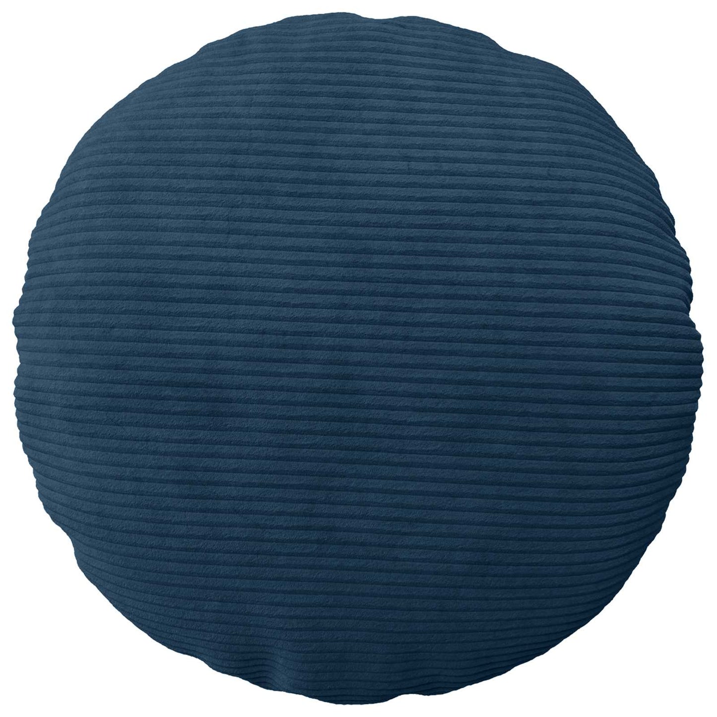 Cushion Cover 6 pcs HEERLEN Navy Blue Ø 60 cm Corduroy