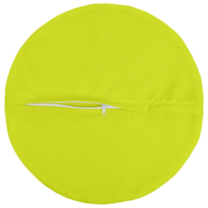 Cushion Cover 6 pcs HEERLEN Bright Green Ø 60 cm Polyester
