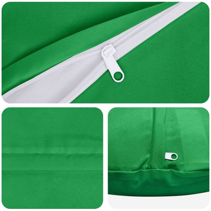Cushion Cover 6 pcs HEERLEN Green Ø 60 cm Polyester
