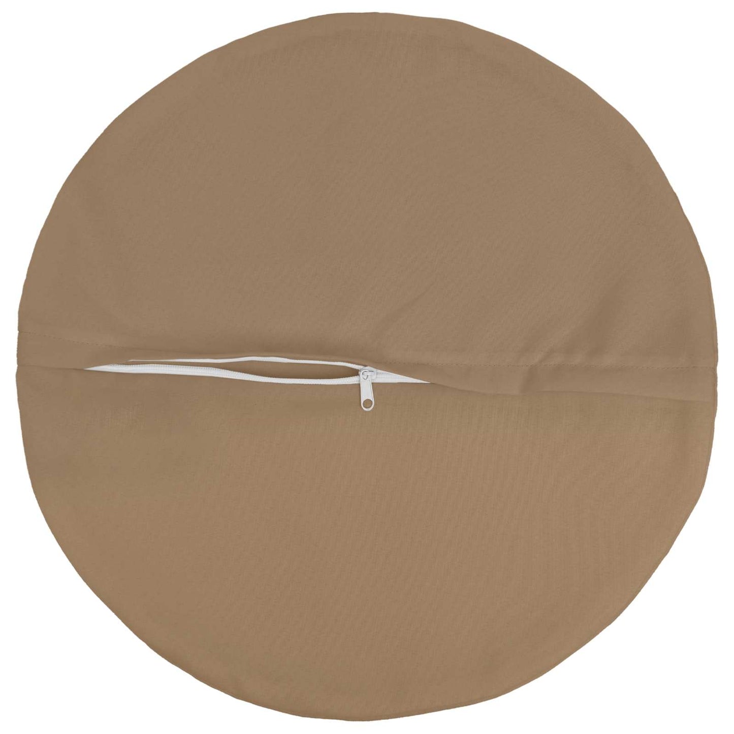 Cushion Cover 6 pcs HEERLEN Taupe Ø 60 cm Polyester