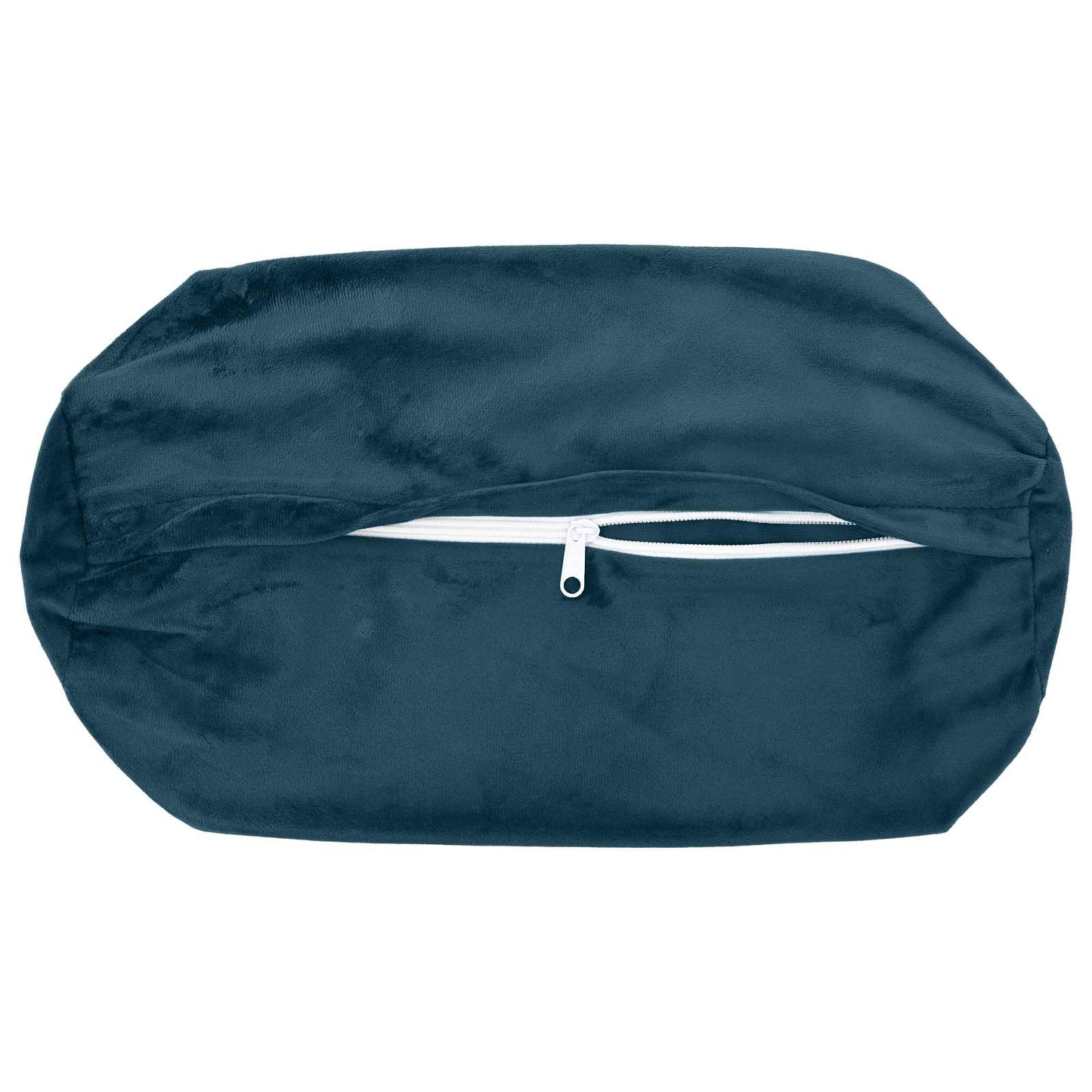 Cushion Cover 2 pcs HEERLEN Blue Ø 15 x 40 cm Velvet