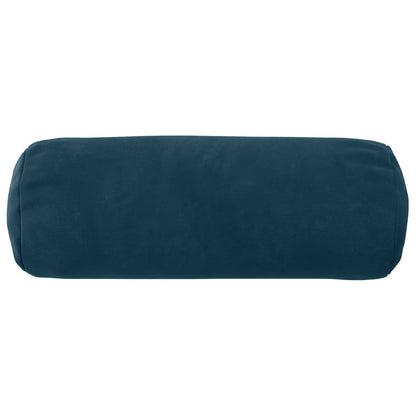 Cushion Cover 2 pcs HEERLEN Blue Ø 15 x 40 cm Velvet