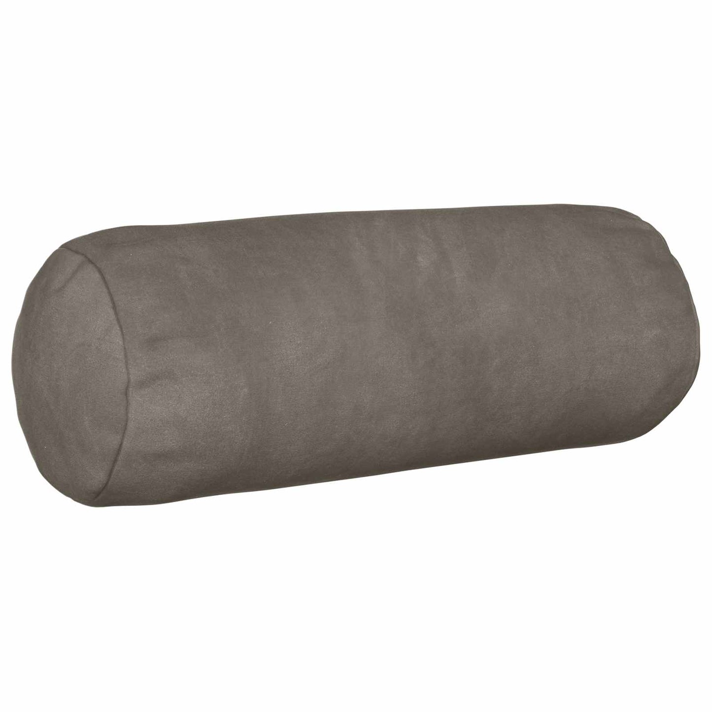 Cushion Cover 2 pcs HEERLEN Light Grey Ø 15 x 40 cm Velvet