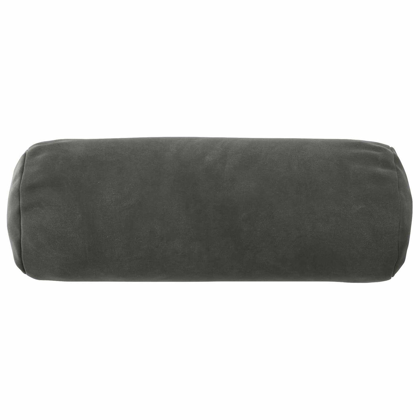 Cushion Cover 2 pcs HEERLEN Dark Grey Ø 15 x 40 cm Velvet