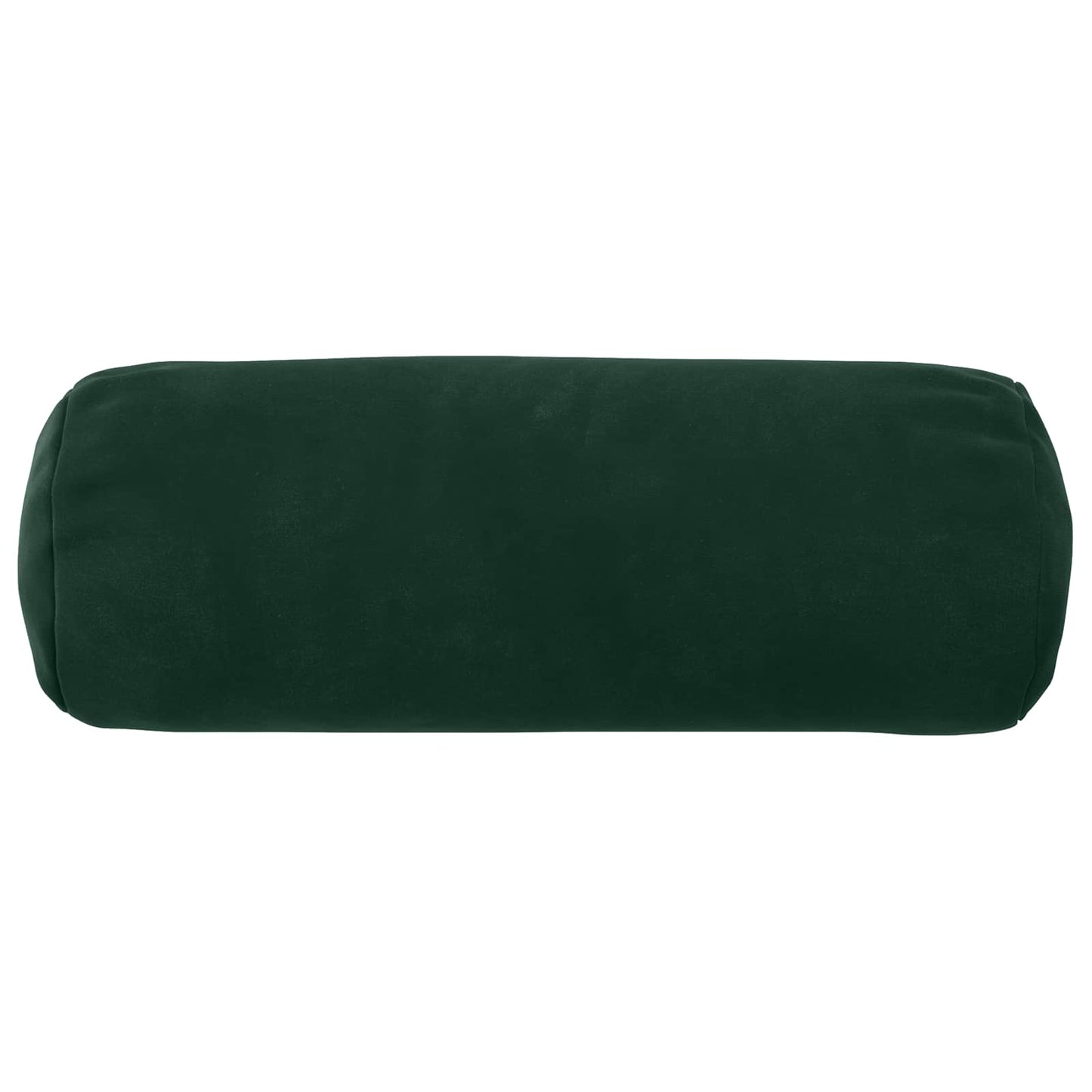 Cushion Cover 2 pcs HEERLEN Dark Green Ø 15 x 40 cm Velvet