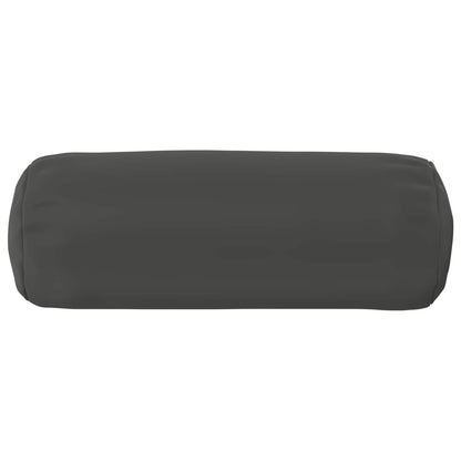 Cushion Cover 6 pcs HEERLEN Anthracite Ø 15 x 40 cm Polyester