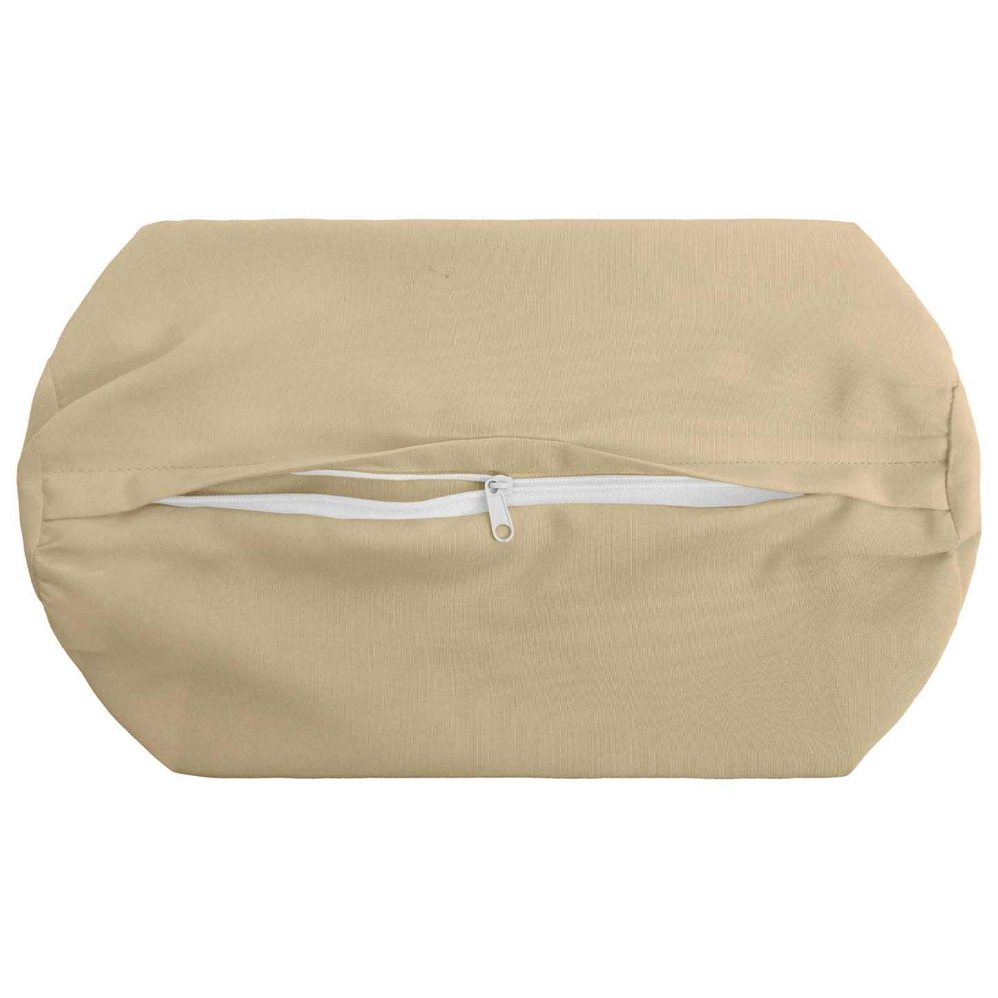 Cushion Cover 6 pcs HEERLEN Beige Ø 15 x 40 cm Polyester